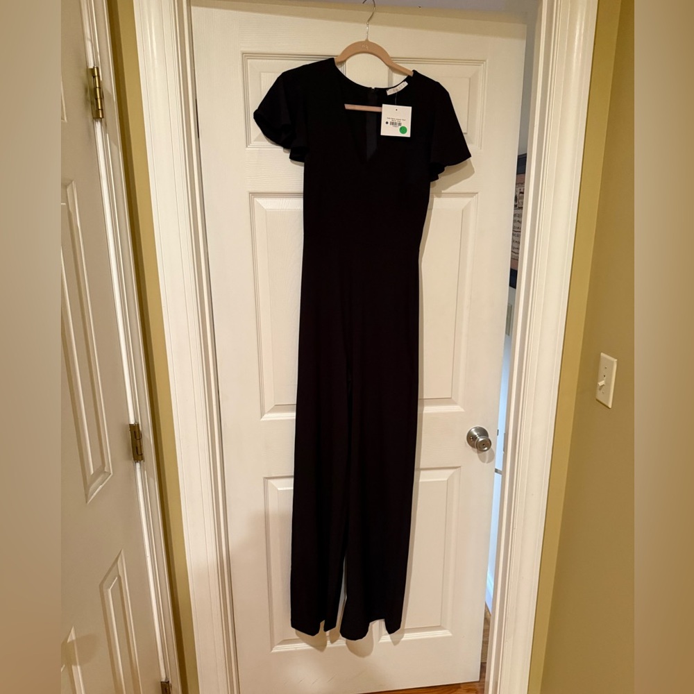 Karlie Jumpsuit NWT black 32 inch inseam.